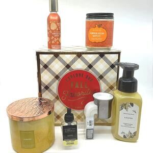 NEW! "FALL FAVORITES" LIMITED EDITION GIFT BOX BY BATH & BODY WORKS